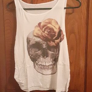 Skull tank top